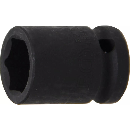 BGS - Kraft-Steckschlüssel-Einsatz Sechskant | Antrieb Innenvierkant 12,5 mm (1/2") | SW 18 mm - 5218
