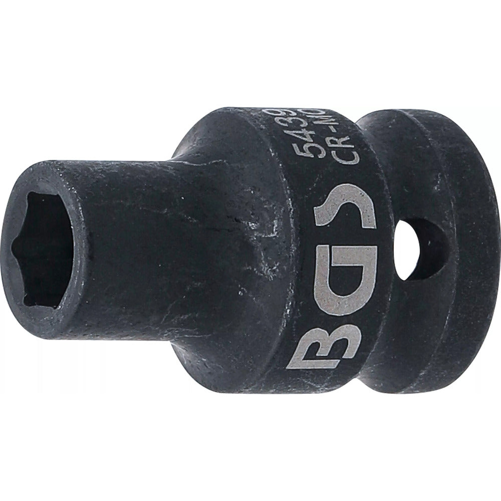 BGS - Kraft-Steckschlüssel-Einsatz Sechskant | Antrieb Innenvierkant 12,5 (1/2") | SW 9 mm - 5439