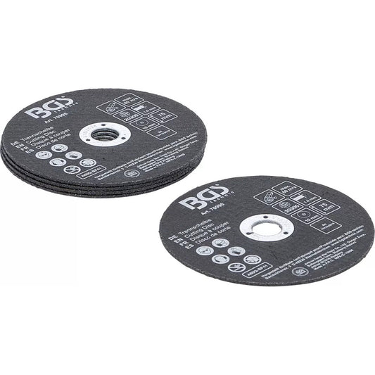 BGS - Trennscheiben-Satz | für Edelstahl | Ø 75 x 1,0 x 10 mm | 5-tlg. - 70998