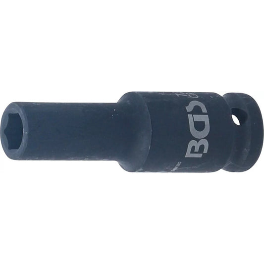 BGS - Kraft-Steckschlüssel-Einsatz Sechskant, tief | Antrieb Innenvierkant 12,5 mm (1/2") | SW 10 mm - 7210