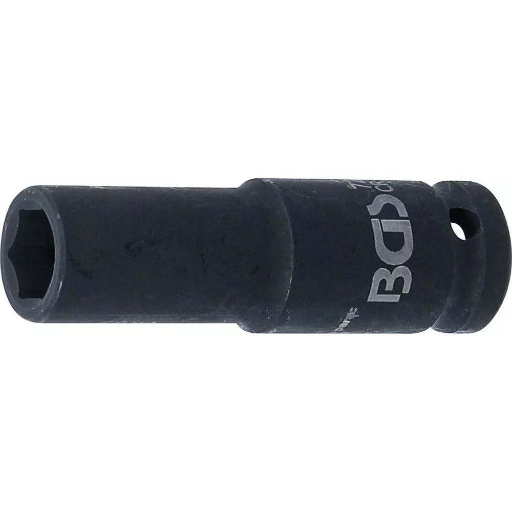 BGS - Kraft-Steckschlüssel-Einsatz Sechskant, tief | Antrieb Innenvierkant 12,5 mm (1/2") | SW 13 mm - 7213