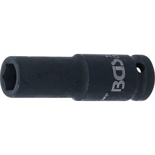 BGS - Kraft-Steckschlüssel-Einsatz Sechskant, tief | Antrieb Innenvierkant 12,5 mm (1/2") | SW 13 mm - 7213