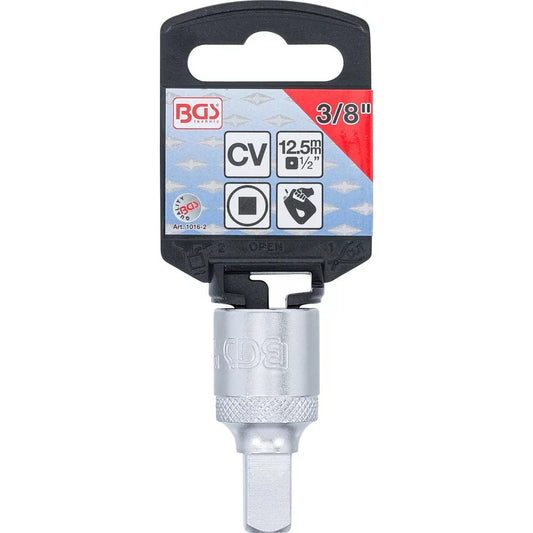 BGS - Öldienstschlüssel | Antrieb Innenvierkant 12,5 mm (1/2") | Abtrieb Innenvierkant | 3/8" - 1016-2