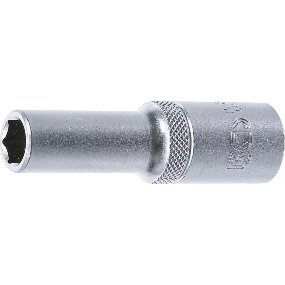 BGS - Steckschlüssel-Einsatz Sechskant, tief | Antrieb Innenvierkant 12,5 mm (1/2") | SW 11 mm - 10551
