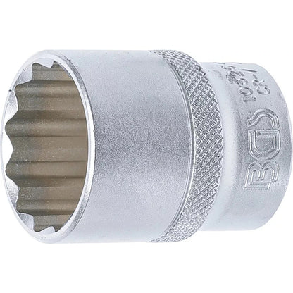 BGS - Steckschlüssel-Einsatz Zwölfkant | Antrieb Innenvierkant 12,5 mm (1/2") | SW 26 mm - 10626