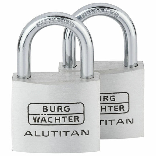 Burg Wächter - Vorhangschloss-Set DUO 770 40 SB - 361610