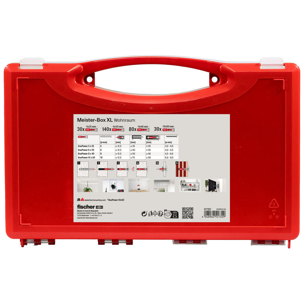 Fischer - fischer Meister-Box XL Wohnraum (280 Teile) - 577157