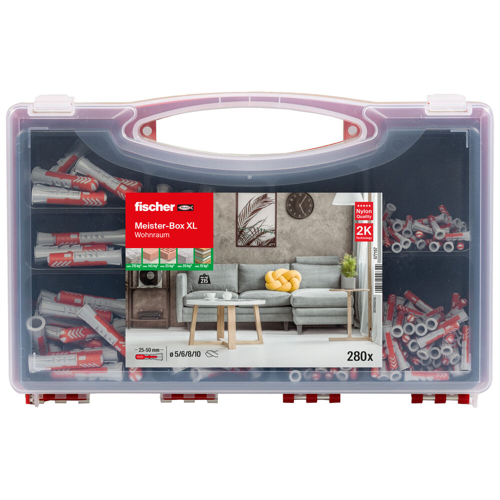 Fischer - fischer Meister-Box XL Wohnraum (280 Teile) - 577157