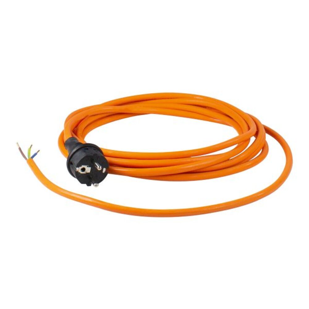 as - Schwabe - Baustellen Anschlussleitung aus Polyurethan 5m H07BQF 3G1,5 orange - 70908