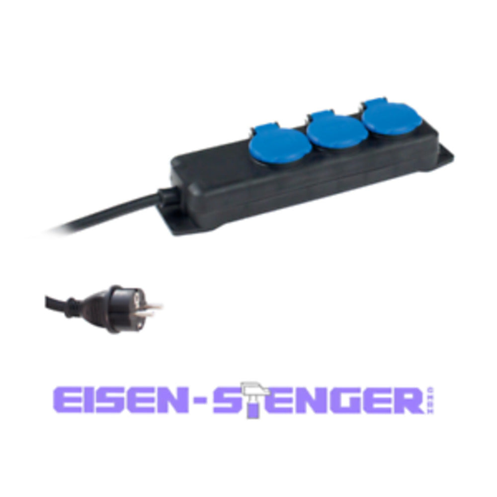 as  Schwabe  3fach Ver­län­ge­rungs­lei­tung, 1,5 m 38601